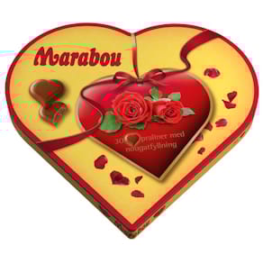 Choklad MARABOU Hjärta 165g