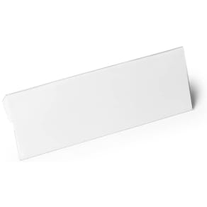 Sichttasche Durable Hard Cover, 1/2 A5 quer 210x74 mm 10 St. tr.