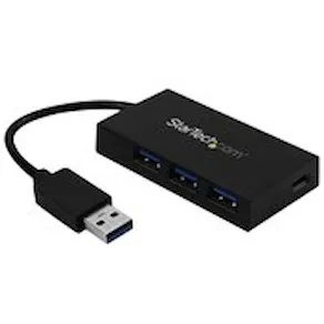Startech USB-hubb med 4 portar - USB 3.0 - USB-A till 3x USB-A