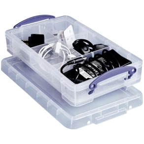 Opbergdoos Really Useful Box, 2,5 liter, transparant