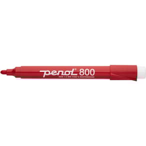 Whiteboardpenna PENOL 800 rund röd