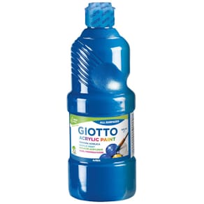 Akrylfärg Giotto 500 ml blå