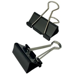 Pappersklämma LYRECO foldback 41mm 12/fp