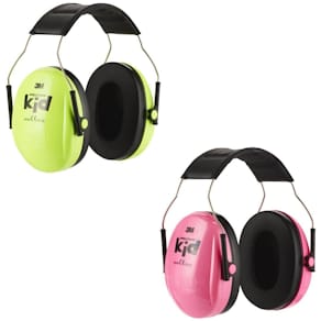 Hörselkåpa 3M PELTOR KID neongrön