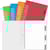 Schrift Adoc Colorlines, A4, 144 bladzijden, commercieel geruit, 