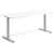 Skrivbord el 180x80 cm Vit/Silver