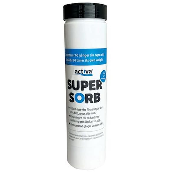 Absorberende pulver ACTIVA SuperSorb350g