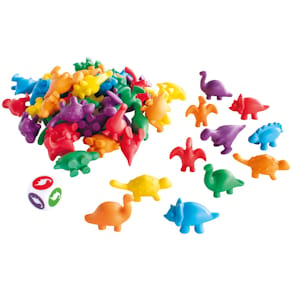 Räkna sortera Dinosaurier 60 st