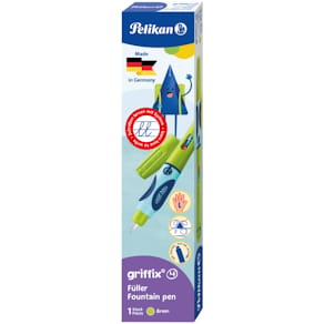 Füllhalter Pelikan griffix, Patrone, L, grün, Faltschachtel