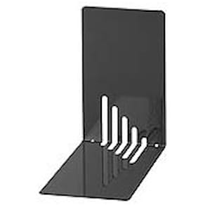 Buchstützen Maul, 2 St., 85 mm, schwarz