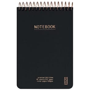 Notesbog KOZO Premium A6, kartonomslag, 6 stk