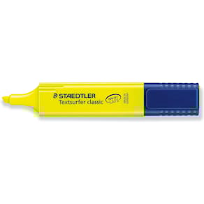 Overstregningspen Textsurfer gul