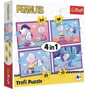 Puzzle Trefl 4-in-1 Fun with Snoopy
