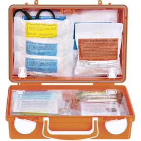 Erste-Hilfe-Koffer SÖHNGEN Quick-CD, Schule, orange