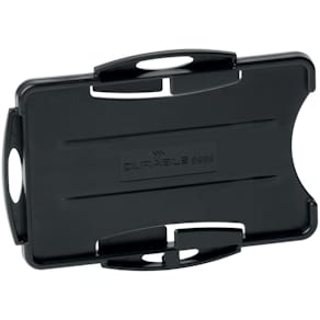 Ausweishalter Durable ECO, 10 Stück, für 2 Karten, schwarz