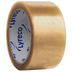 Packtejp LYRECO PP 50mmx66m klar 6/fp