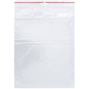 Druckverschlussbeutel Q-CONNECT, 230x320mm, 100 St., transp.