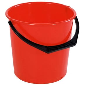 Skurhink Röd, plast, 10l