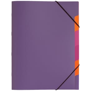 Ordnungsmappe PAGNA Funky School PP, 6tlg., lila