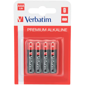 Verbatim Alkaline AAA/LR03 (4-Pack)
