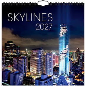 Burde Väggkalender Skylines 2027