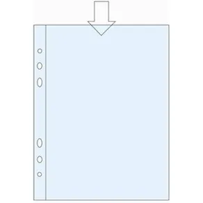 Plastficka Antistatisk A5, klar, 0,07, 100st