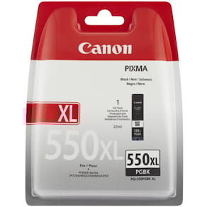 PGI-550 XL pigment black ink tankblistered