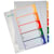 Projectindexen Leitz PC-printbaar, 5 tabs