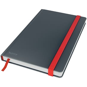 Notesbog Cosy HC M lin 80 ark 100g grå