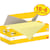 Memoblok Post-it Notes, 100 vel, 76 x 127 mm, kanariegeel, 18+6