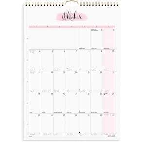 Burde Väggkalender Life Organizer 2027