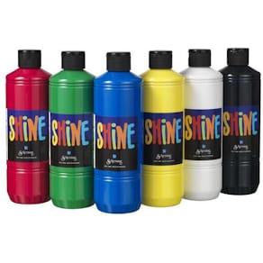 Glansfärg Glossy 500ml klarblå