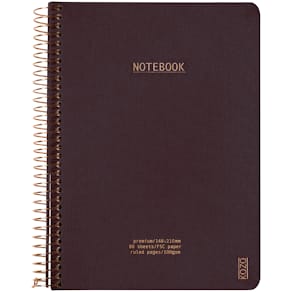 KOZO Anteckningsbok A5 Premium Coffee
