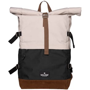 Schulrucksack Walker Concept Roll Up Two, popcorn/black