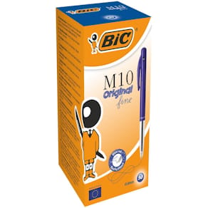 Kulpenna BIC Clic M10 0,8 blå