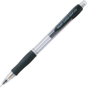 Stiftpenna PILOT Super Grip 0,5 Svart, 12st