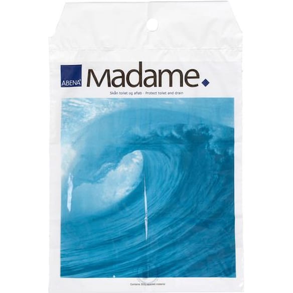 Hygienepose Madame 25x36,5 bølger (500)