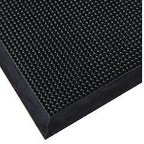 Entrématta Rubett Skrapmatta Svart, 83x100cm