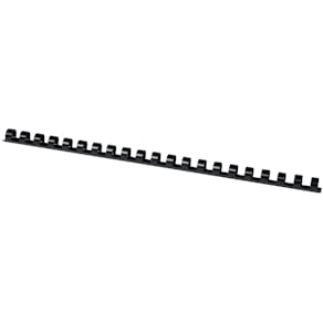 Spiralbinderücken Q-CONNECT, 12 mm, 21 R, schwarz