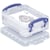 Visitekaarthouder Really Useful Box, 0,2 liter, transparant
