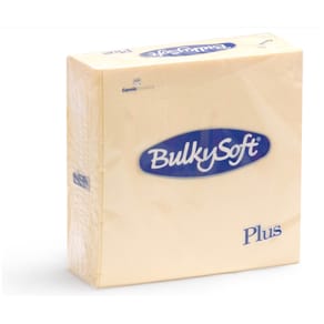 Middagsservietter BulkySoft 2-lag 1/4-fold creme 38x38 cm, 40 stk