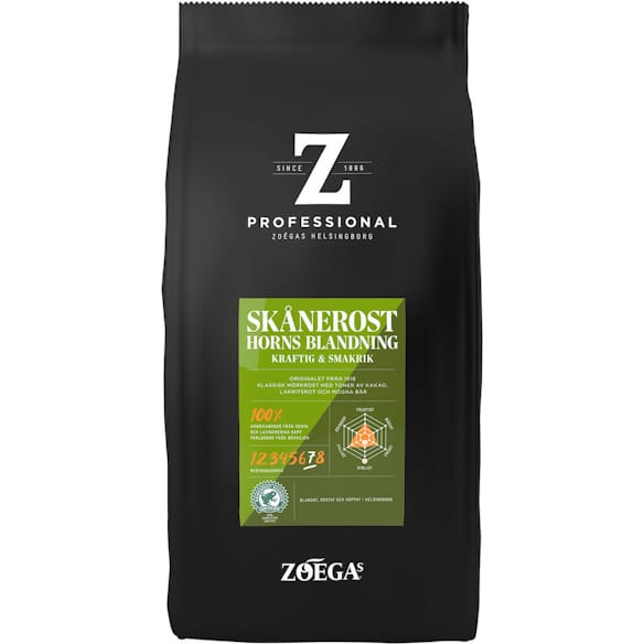 Kaffebönor ZOÉGAS Skånerost 750g