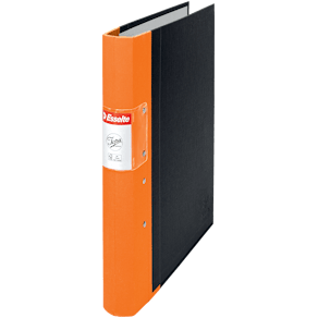 Gaffelpärm JOPA A4 Trärygg Orange, 40mm