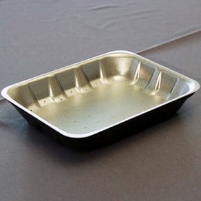 Skumbakke XPS sort 225x175x40 mm, fødevaregodkendt, 480 stk