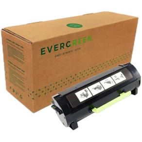 Lasertoner Evergreen ers. Lexmark 56F2U00, BK, 25,0K