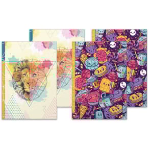 Notizbuch RNK Fresh Colours, A4, 96 Blatt, blanko, sortiert