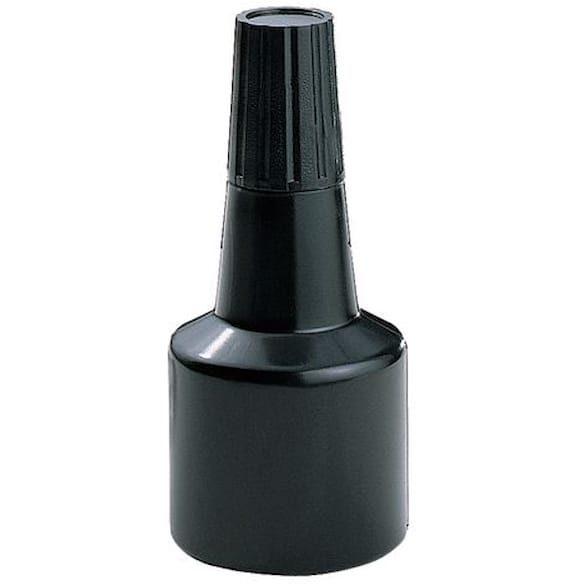Stempelputefarger 30ml sort