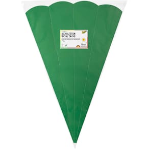 Schultüten-Rohling Folia, 68 cm, 5 St., grün
