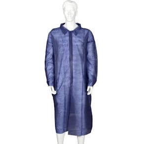 Besøksfrakk ABENA mørkeblå str. L-XL (5)