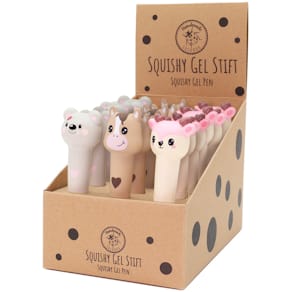 Gelstift LULUBUG Cute Animals, Display, 18 Stück